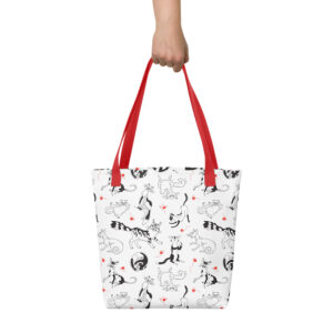 Tote Bag Chat Humour CATS